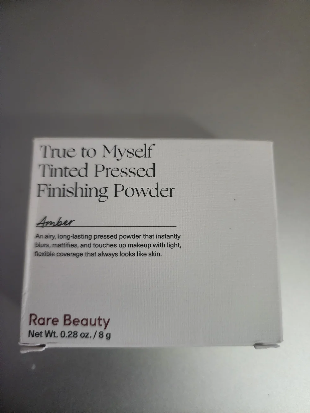 Rare Beauty True to Myself Tinted Pressed Finishing Powder - Amber